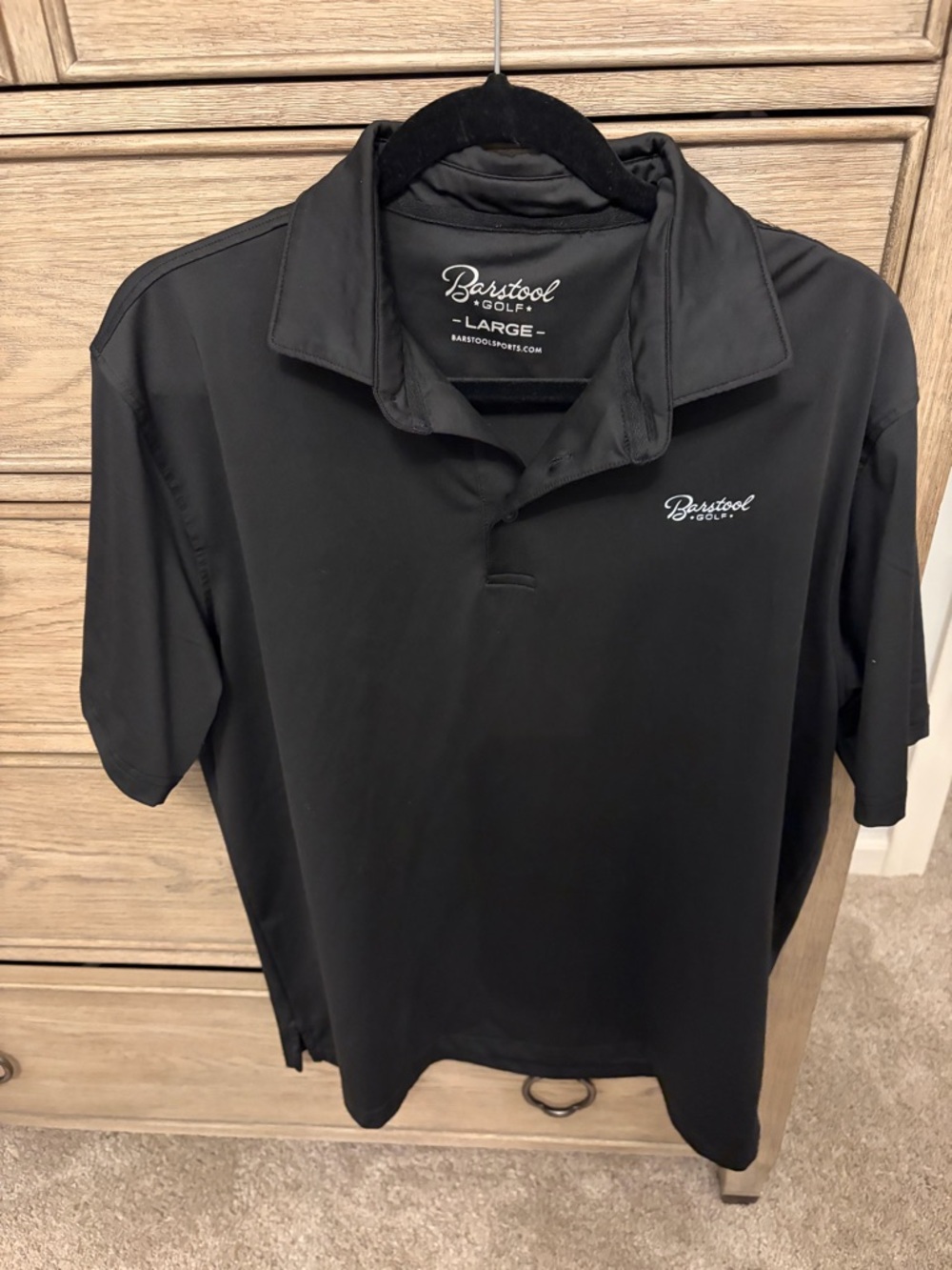 Barstool golf men’s polo